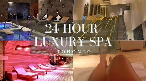 vlog  place spa  hour luxury spa  toronto youtube