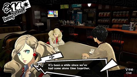 Persona 5 English Version Valentines Day With Ann Youtube