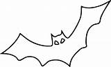 Bat Coloring Pages Outline Witch Halloween Bats Color Clipart Sheet Colouring Cliparts Symbol Print Clipartmag Designlooter 84kb Drawings Coloringbay sketch template