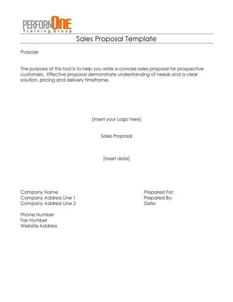 business proposal templates proposal letter samples