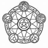 Magic Pentagram Pages Pentacle Coloring Symbols Circle Template Drawing Occult Wiccan Sketch Printable Paper Deviantart Getdrawings sketch template
