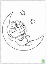 Coloring Doraemon Dinokids Pages Close Print sketch template