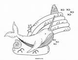 Rainbow Coloring Sheet Printable Pages Templates Narwhal Kids Mombrite sketch template