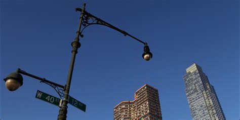 led street lights   installed   york city huffpost