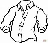 Shirt Coloring Pages Clipart Colouring Clothes Manly Clip Para Printable Cliparts Camisa Skip Blusa Color Supercoloring Library Counting Colorir Exercises sketch template