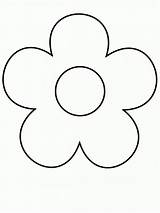 Easy Flower Coloring Ins Colouring Pages Same Do sketch template