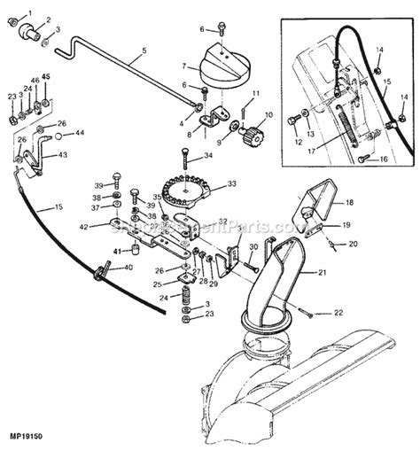 john deere  snowblower parts diagram hanenhuusholli images   finder