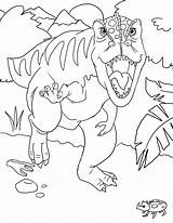 Coloring Dinosaur Pages Print Rex Colouring Dinosaurs Tyranosaurus Choose Board Coloringkids sketch template