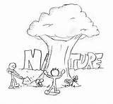 Nature Kids Sketch Drawings Easy Pencil Paintingvalley Sketches sketch template