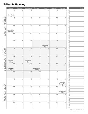 calendar template  months  page hq template documents