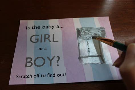 Scratch Off Cards Gender Reveal Project Nursery