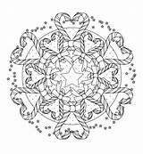 Coloring Mandala Christmas Pages Candy Cane Color Print Tocolor Place Adult Button Using Printable sketch template