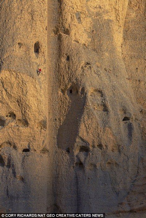 mystery of the ancient kingdom discovered in nepal where thousands of caves are carved 155ft off