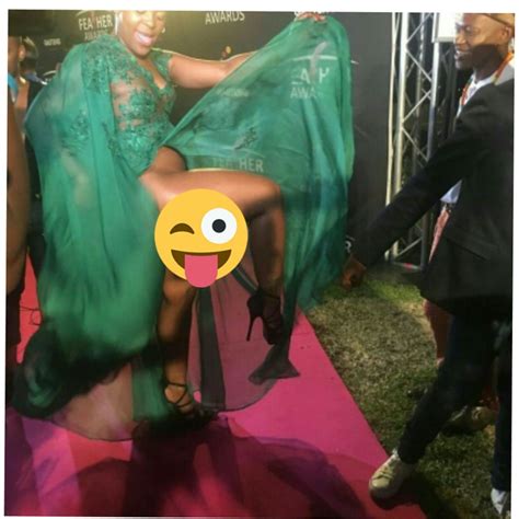 the shocking dresses south african celebs wore to feather