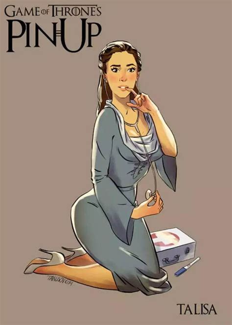 cet artiste ré imagine les filles de game of thrones façon pin up et ça déchire