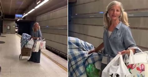 homeless woman became an internet sensation after her subway