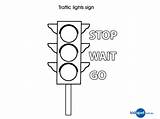 Coloring Road Kids Pages Traffic Light Sign Safety Signs Colouring Printable Roadway Activities Template Worksheets Lights Stop Preschool Kindergarten Printablee sketch template