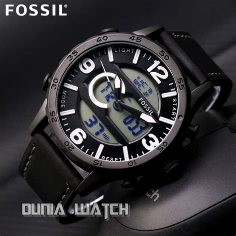 jual jam tangan pria fossil bagus elegan  lapak dunia