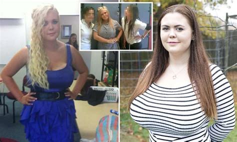 sheridan larkman on living with large breasts as a teen daily mail online