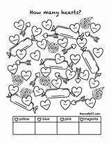 Valentines Valentine Activities Worksheets Find Crafts sketch template