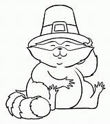 Coloring Thanksgiving Pages Hat Pilgrim Cute Wearing Racoon Raccoon Turkey Cat Color Funny Popular Print Clipart Getdrawings Netart Coloringhome sketch template