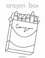 Coloring Box Crayon Print Favorites Login Add Outline sketch template