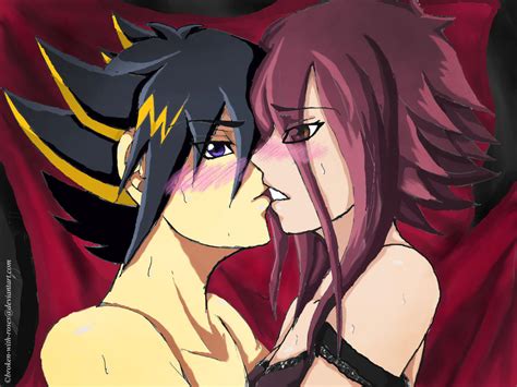 sexy can i yusei and aki by broken with roses on deviantart