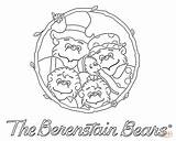Bears Berenstain Coloring Pages Printable Treehouse Bear Books Kids Choose Board Popular sketch template