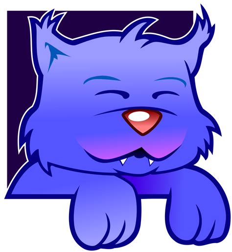 onlinelabels clip art sleepy soft kitty avatar