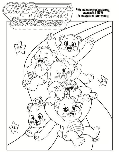care bears coloring page  printable coloring pages  kids