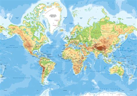 physical map  world world physical map printable world map physical