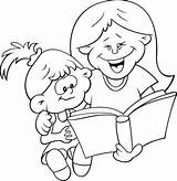 Para Colorear Papas Coloring Pages Parents Reading Labels Education Leyendo Hijos sketch template
