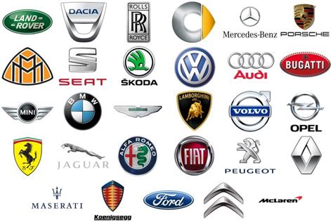 list   european car brands european car manufacturers