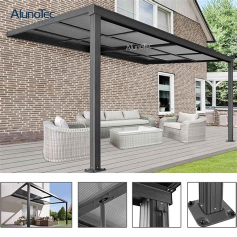 outdoor polycarbonate sliding patio cover gazebo  retractable roof buy sliding roof
