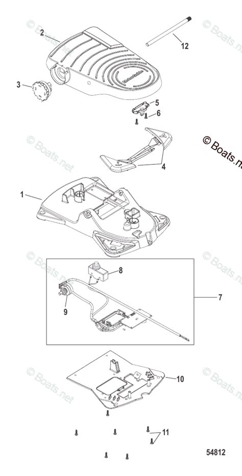 motorguide trolling motor motorguide xi series oem parts diagram  foot pedal boatsnet