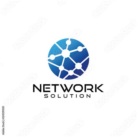 network logo design vector stock image  royalty  vector files