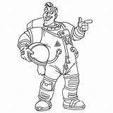Planet Coloring Pages Captain Astronaut Comedy Adventure Baker sketch template