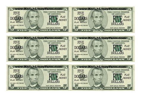 printable fake money template car pictures money template play money