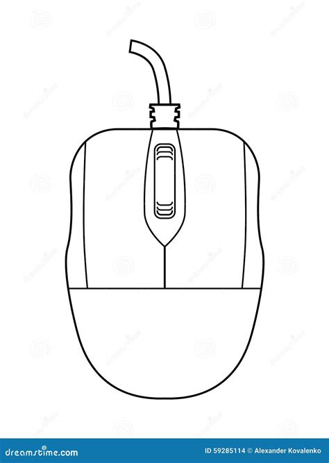 computer mouse stock illustration illustration  design