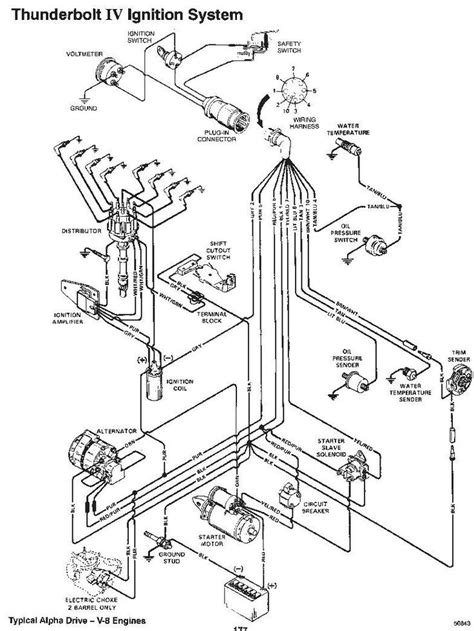 ignition wiring mercruiser  wiring diagram