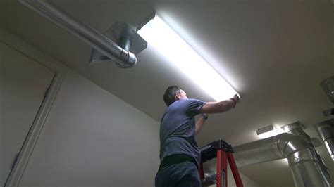 removing fluorescent light covers  easy youtube