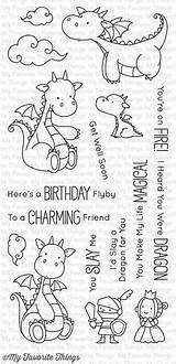 Dragons Magical Doodles Mft Stamps Journal Set Dragon Stamp Coloring Pages Doodlebugswa Baby sketch template