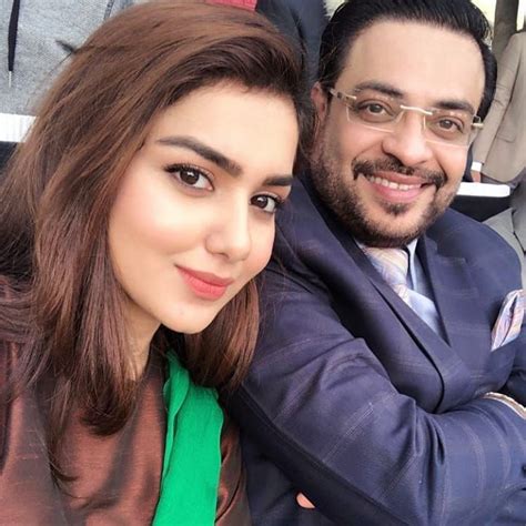 New Photos Of Amir Liaquat With His Second Wife Syeda Tuba