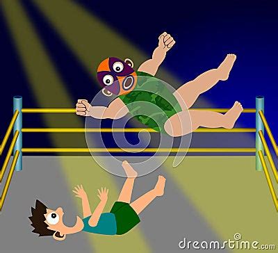 wrestling stock  image