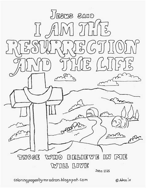 coloring pages  kids   adron    resurrection