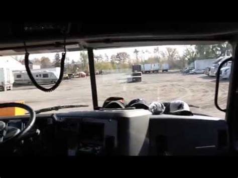 mack cxu  heavy haul truck     interior youtube