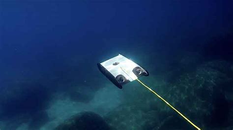trident underwater drone records video dives deep gearjunkie