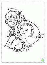Coloring Angels Dinokids Pages sketch template
