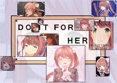 Do It For Monika Doki Doki Literature Club Know Your Meme