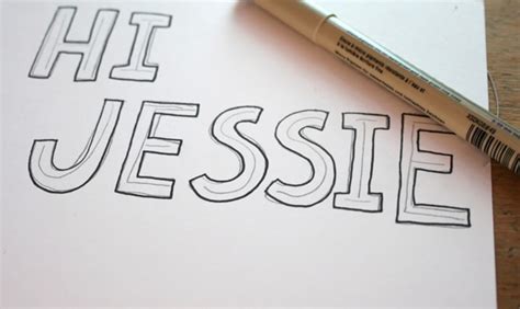 how to draw block letters two easy methods
